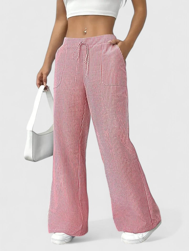 Dominique™ | Comfortable Wide Pants with Elegant Details