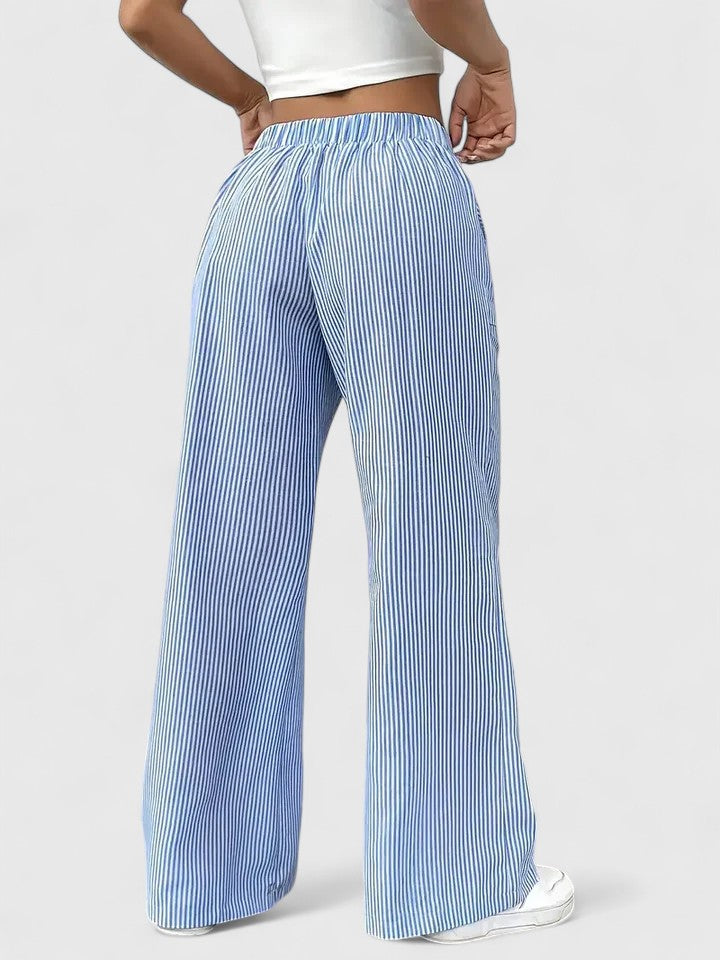 Dominique™ | Comfortable Wide Pants with Elegant Details