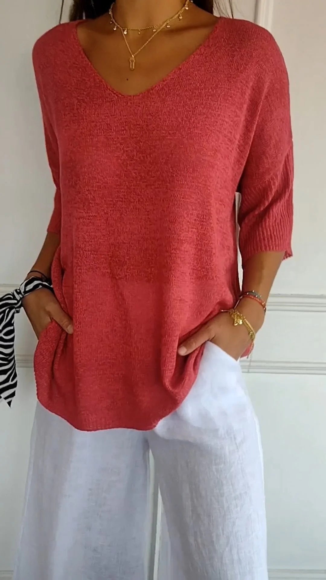 Clovelly™ | Timeless V-Neck Top