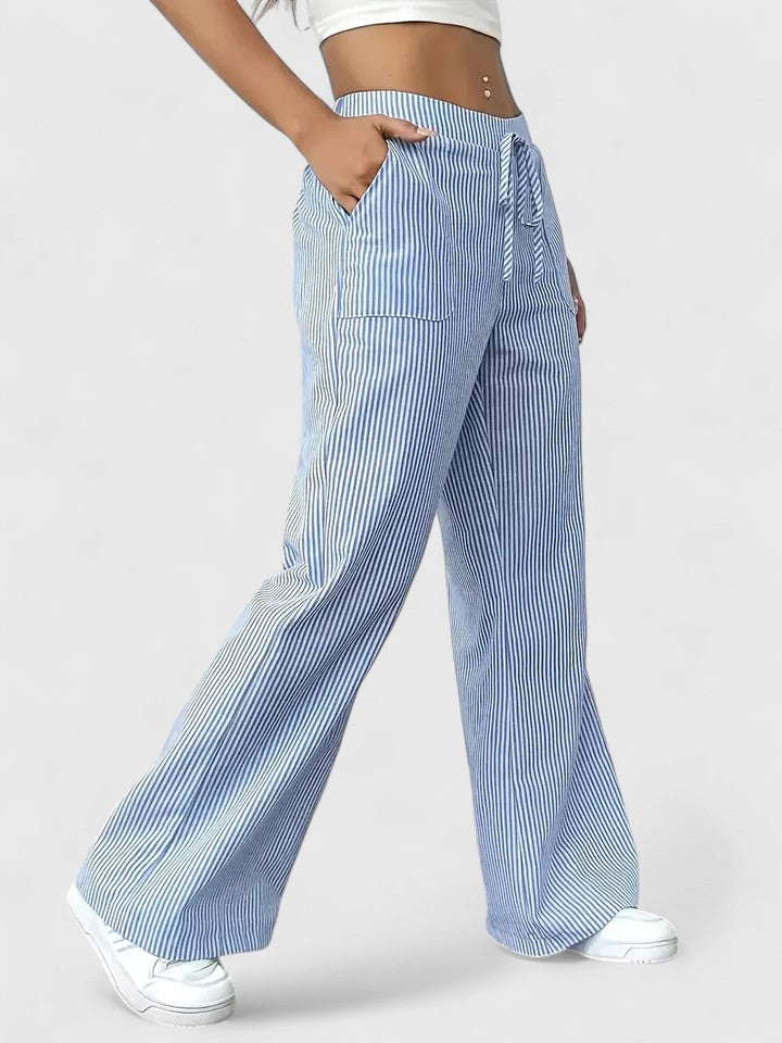 Dominique™ | Comfortable Wide Pants with Elegant Details