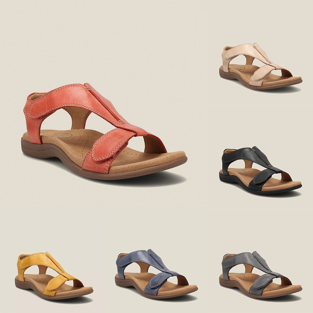 Giulia™ | Casual Leather Orthopedic Sandals