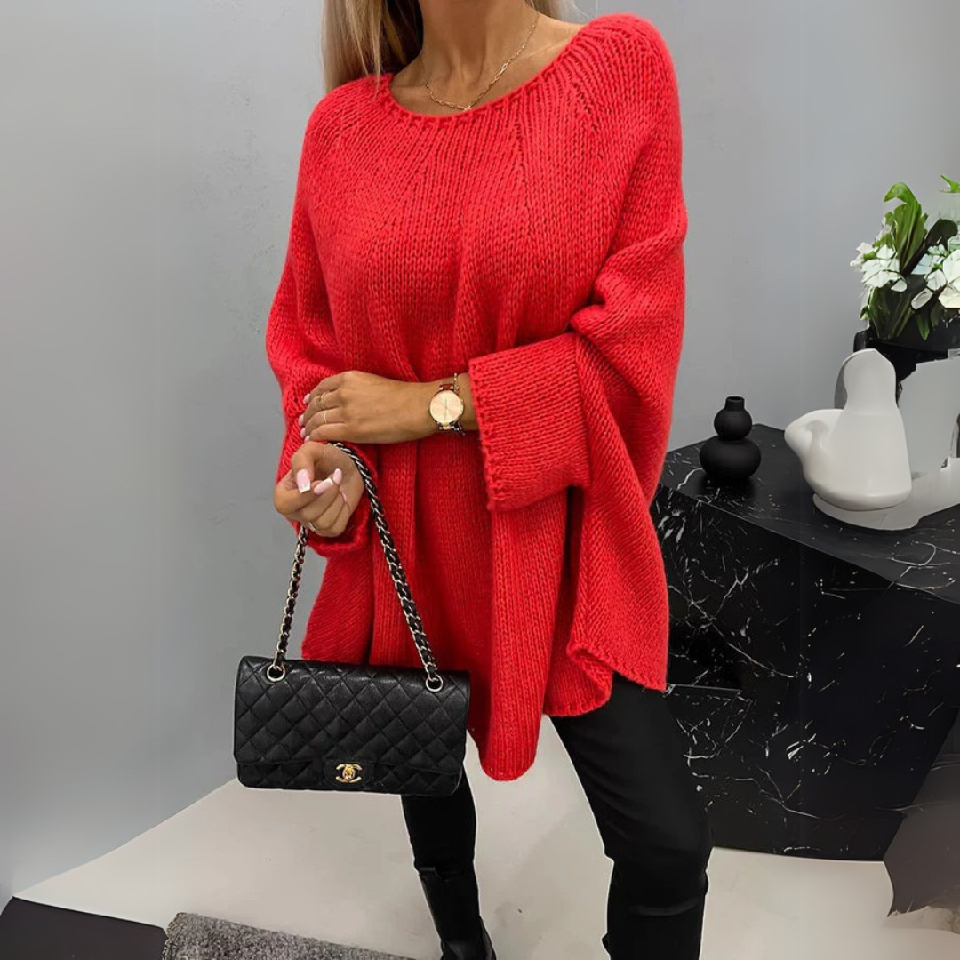 Isabelle™ | Elegant Twisted Knit Jumper