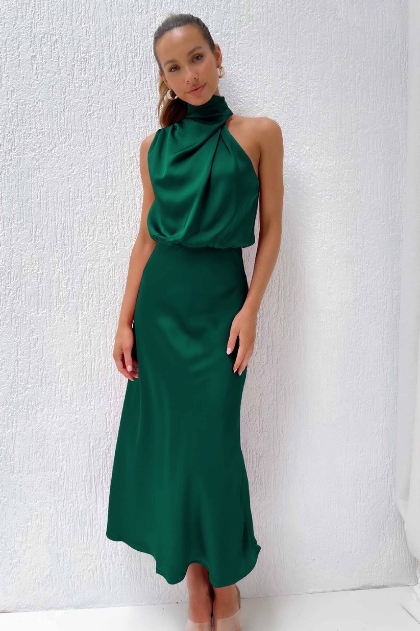 Verona™ | Long Satin Dress