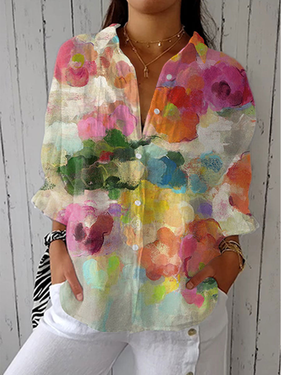 Elara™ Watercolor Dreams Blouse