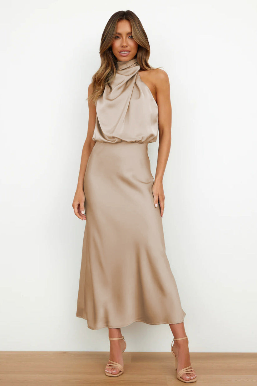 Verona™ | Long Satin Dress