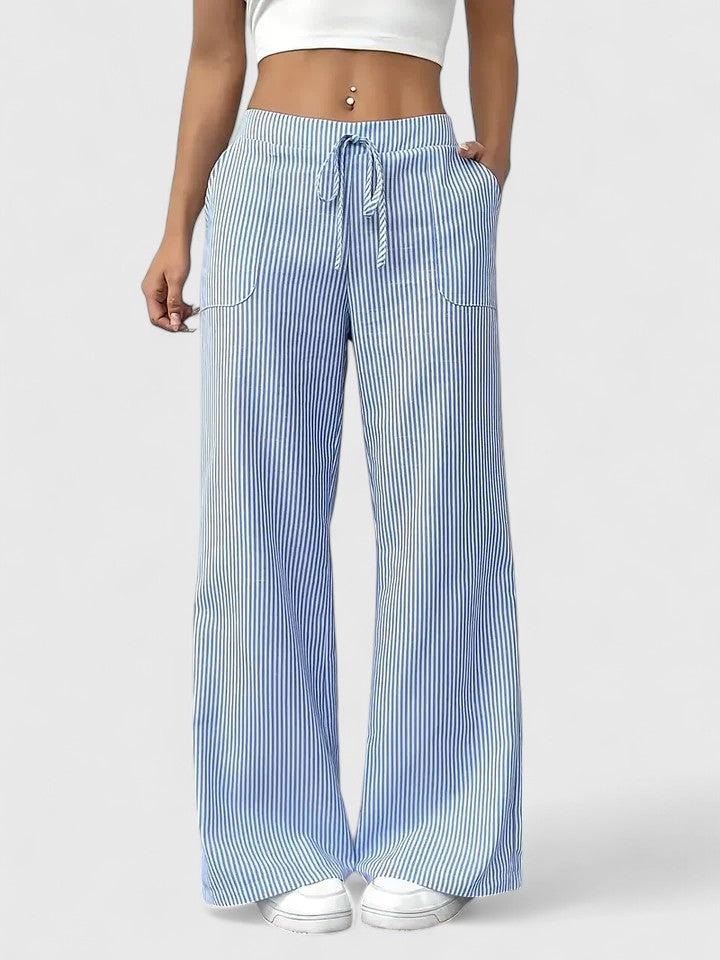 Dominique™ | Comfortable Wide Pants with Elegant Details