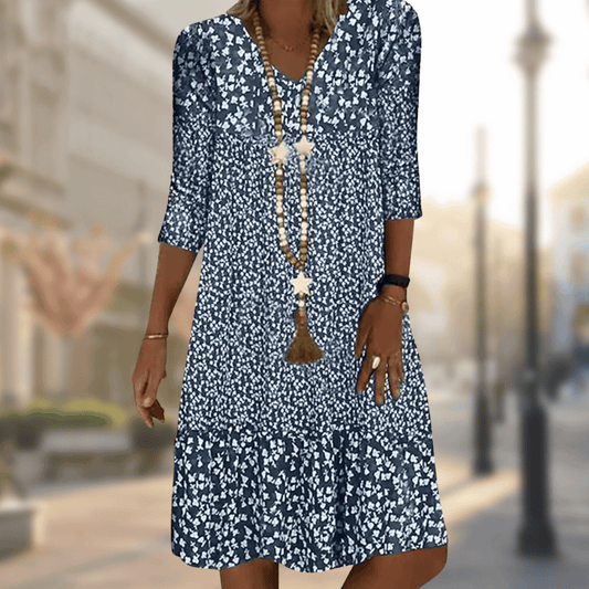 Nina™ | Elegant Dress with Print