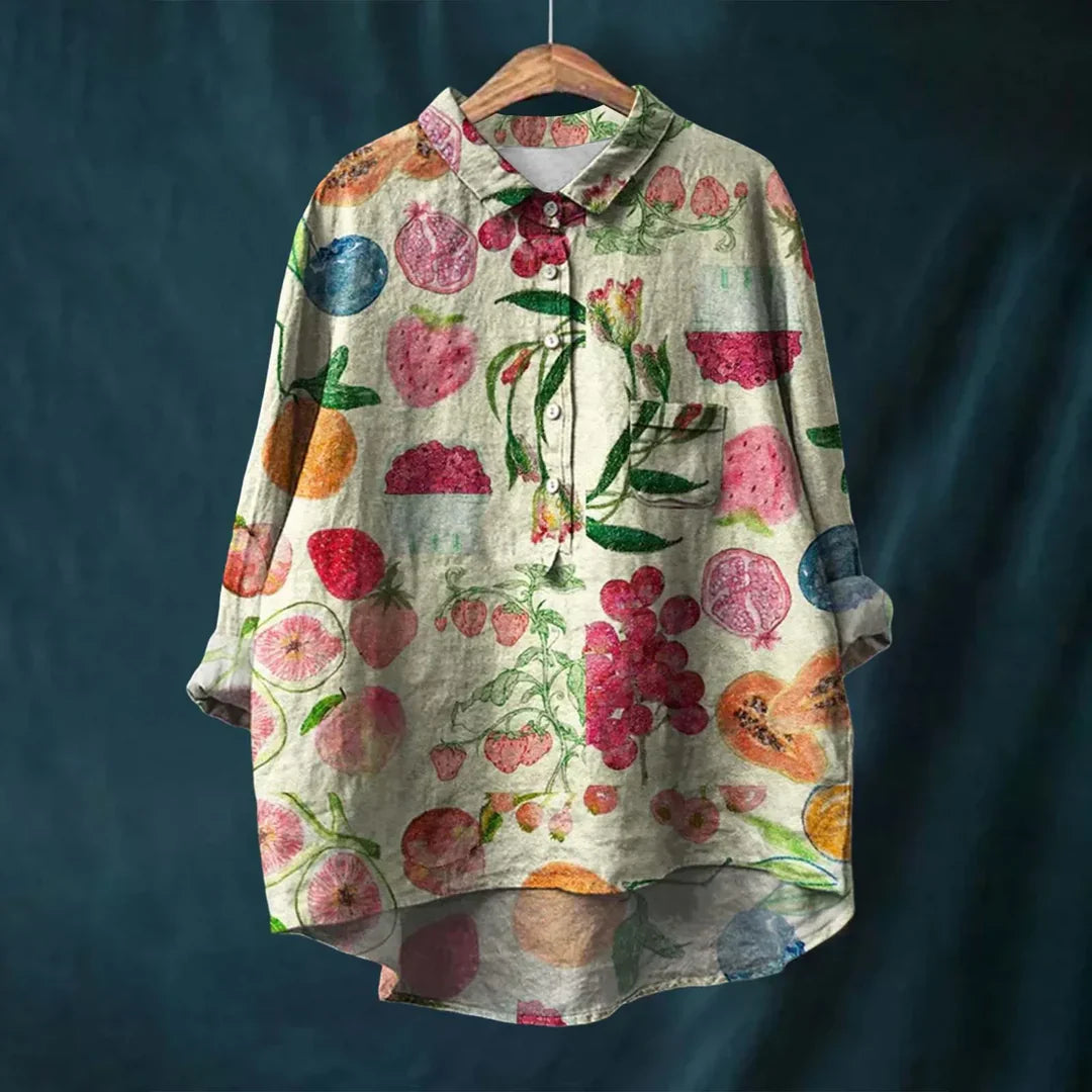 Jayde | Elegant Women's Floral Shirt