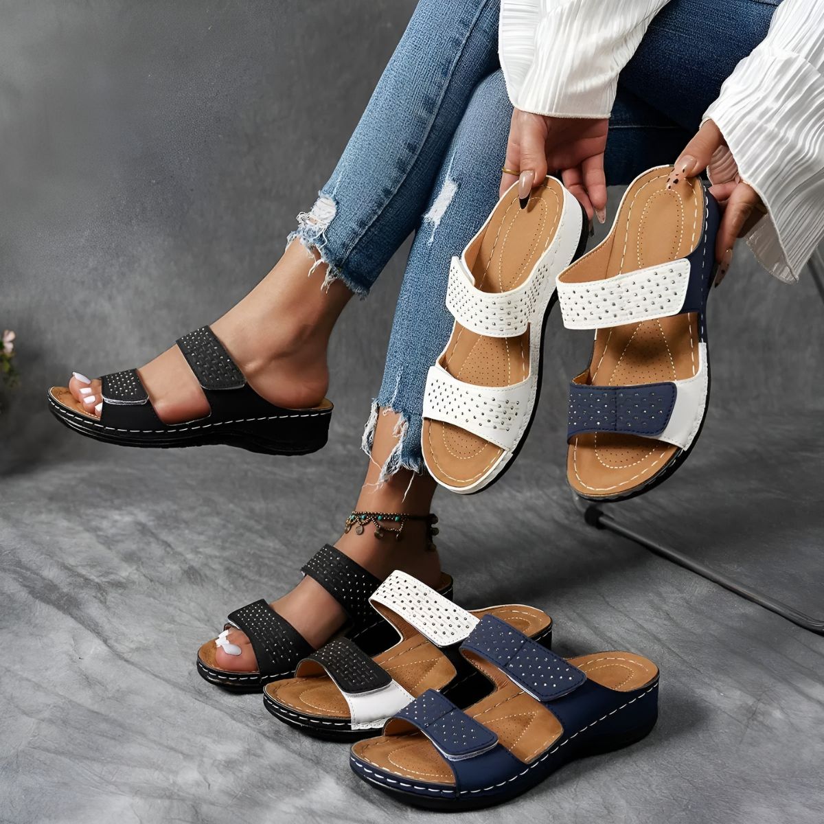 Theodora™ | Elegant Orthopaedic Sandals