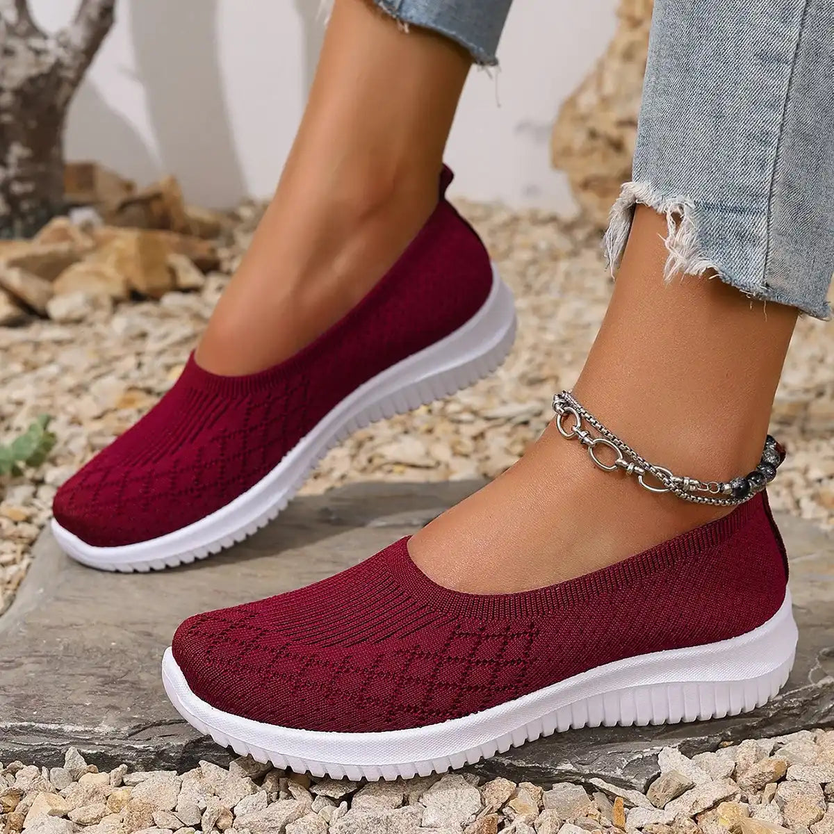 Sofina™ | Anti-Slip Breathable Slip-Ons Sneakers