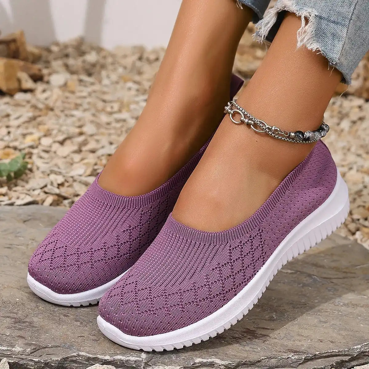 Sofina™ | Anti-Slip Breathable Slip-Ons Sneakers