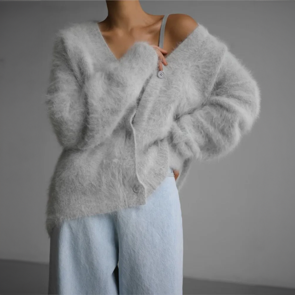 Dahlia™ | Elegant Oversized Cardigan
