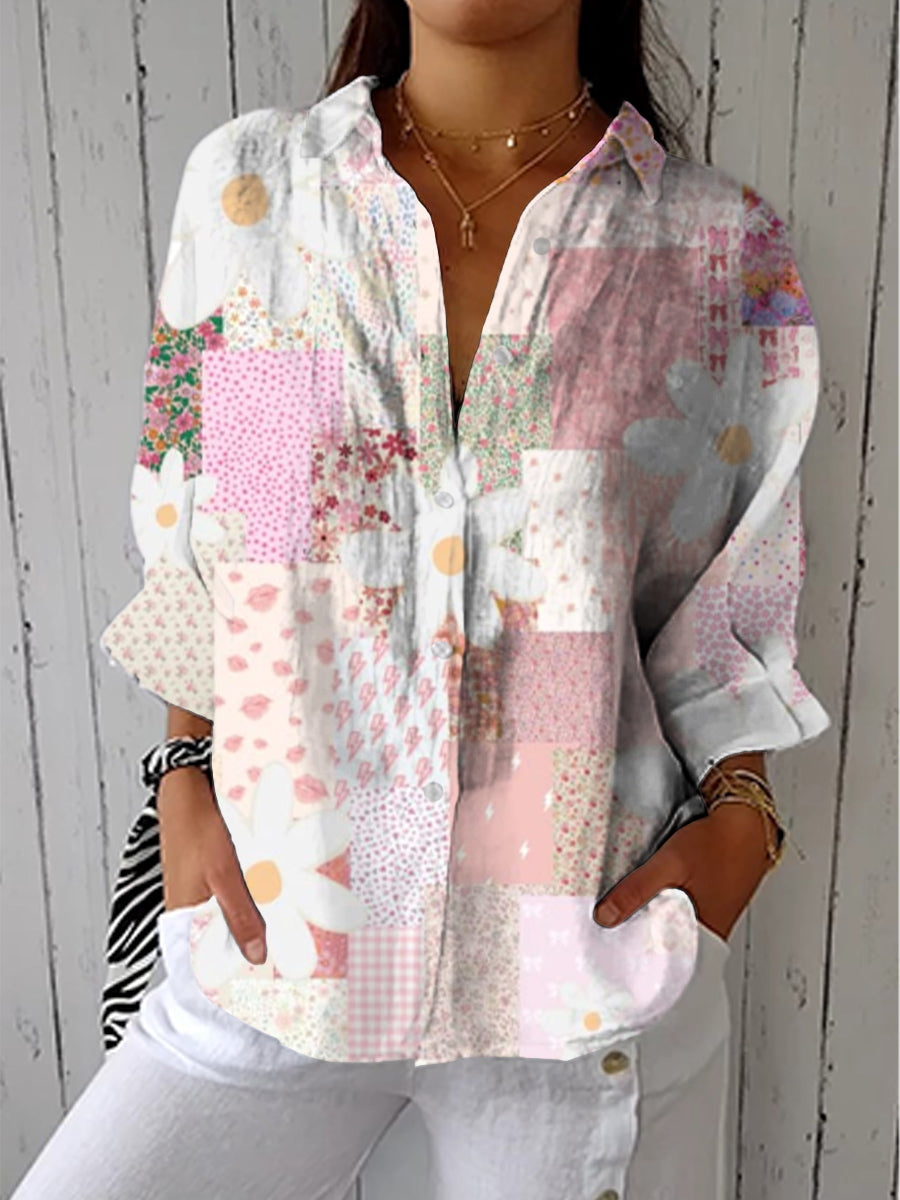 Fanny™ Patchwork Daisy Blouse