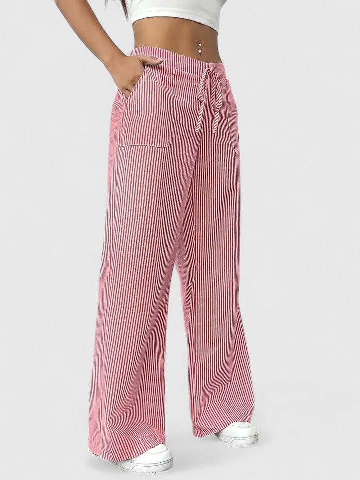 Dominique™ | Comfortable Wide Pants with Elegant Details