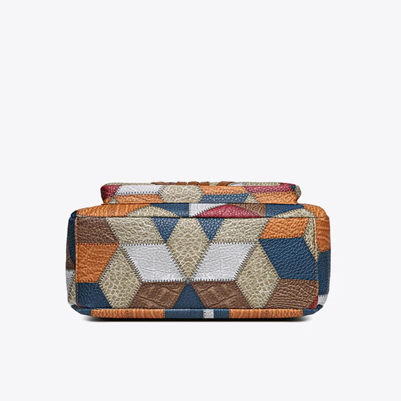 Ferna™ | Patchwork Shoulder Bag