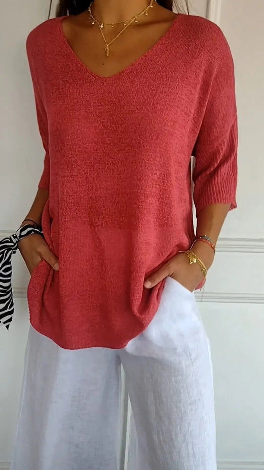 Clovelly™ | Timeless V-Neck Top