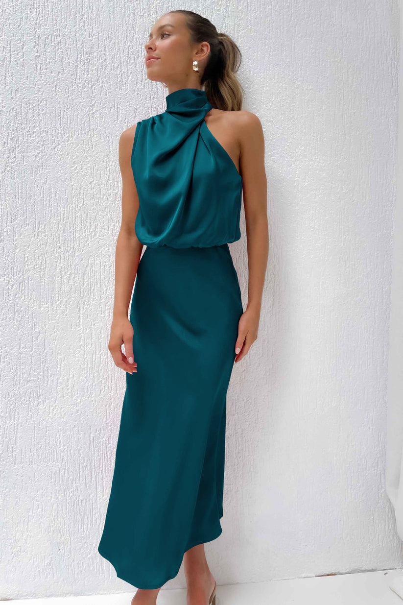 Verona™ | Long Satin Dress
