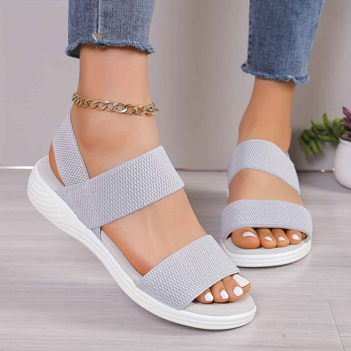 Emilia™ | Lightweight and Stretch Sandals