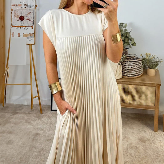 Justine™ | Striped Midi Dress