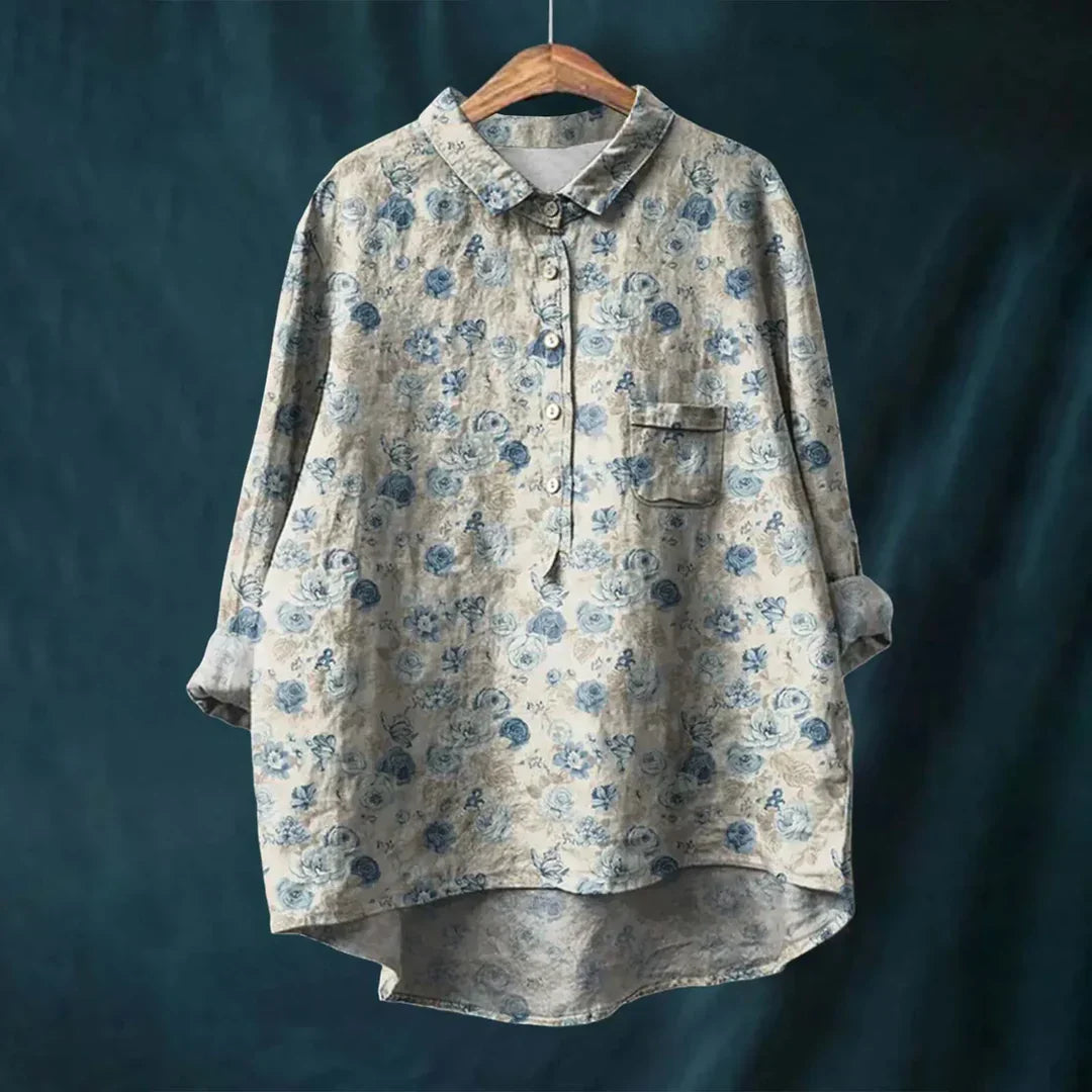 Jayde | Elegant Women's Floral Shirt