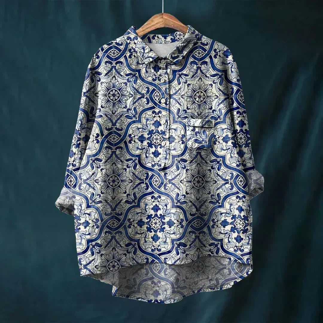 Jayde | Elegant Women's Floral Shirt
