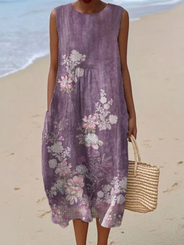 Ruby™ | Floral Midi Dress