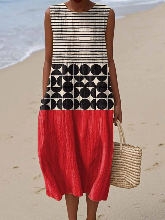 Jane™ | Colorblock Midi Dress