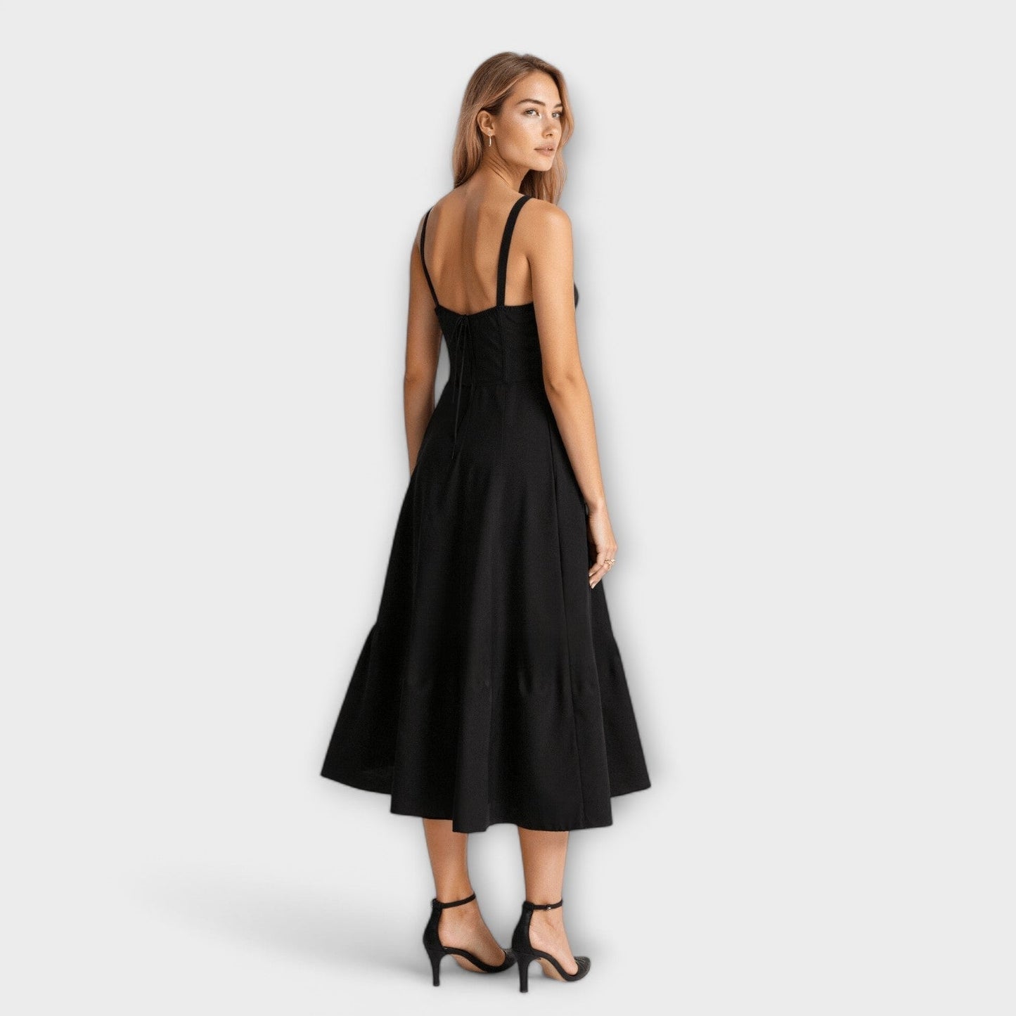 Kiana - Corset Midi Dress