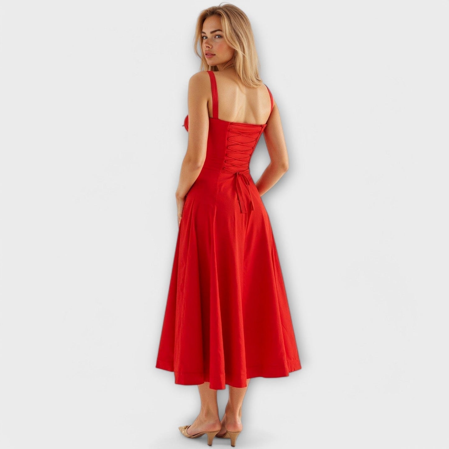 Kiana - Corset Midi Dress