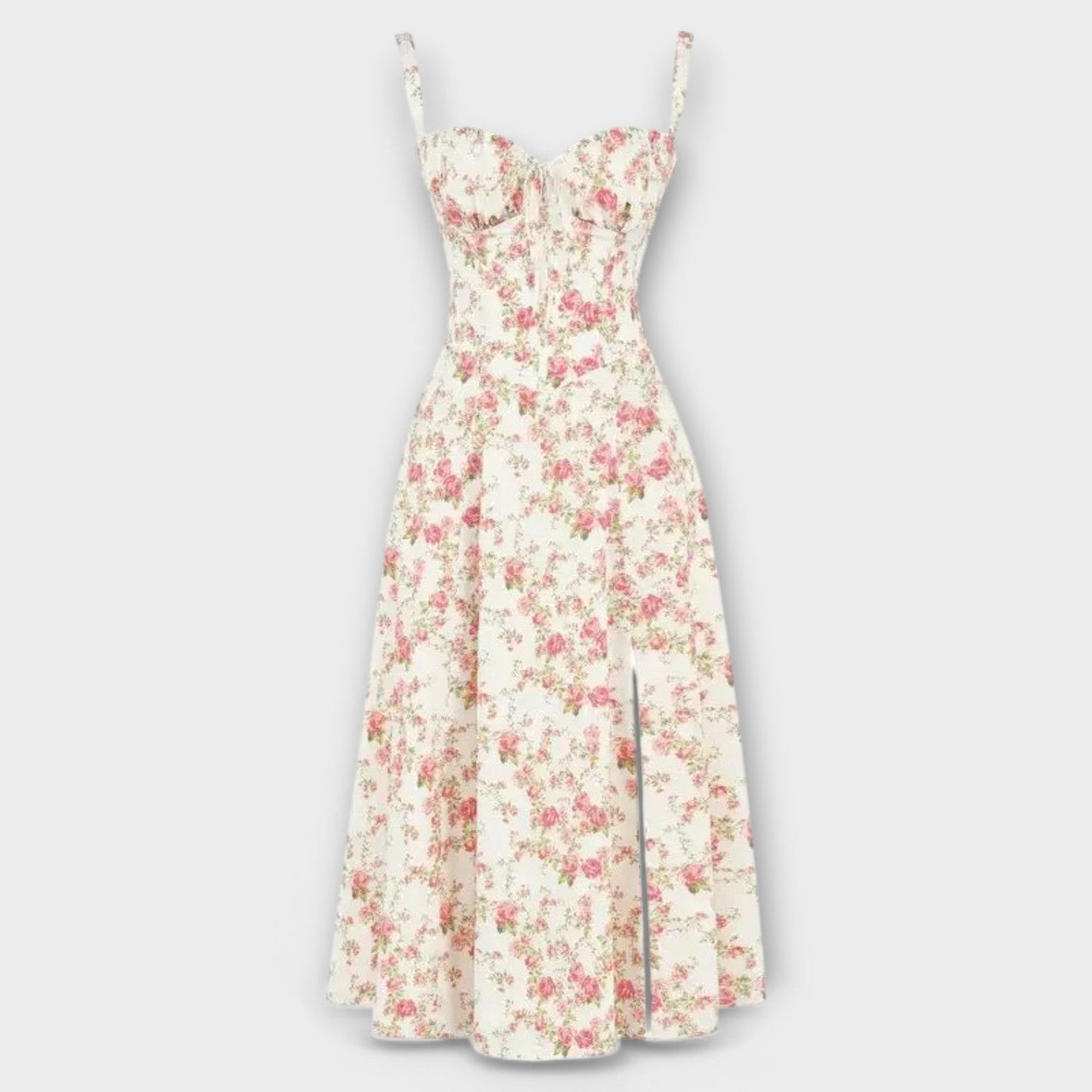 Kiana - Corset Midi Dress